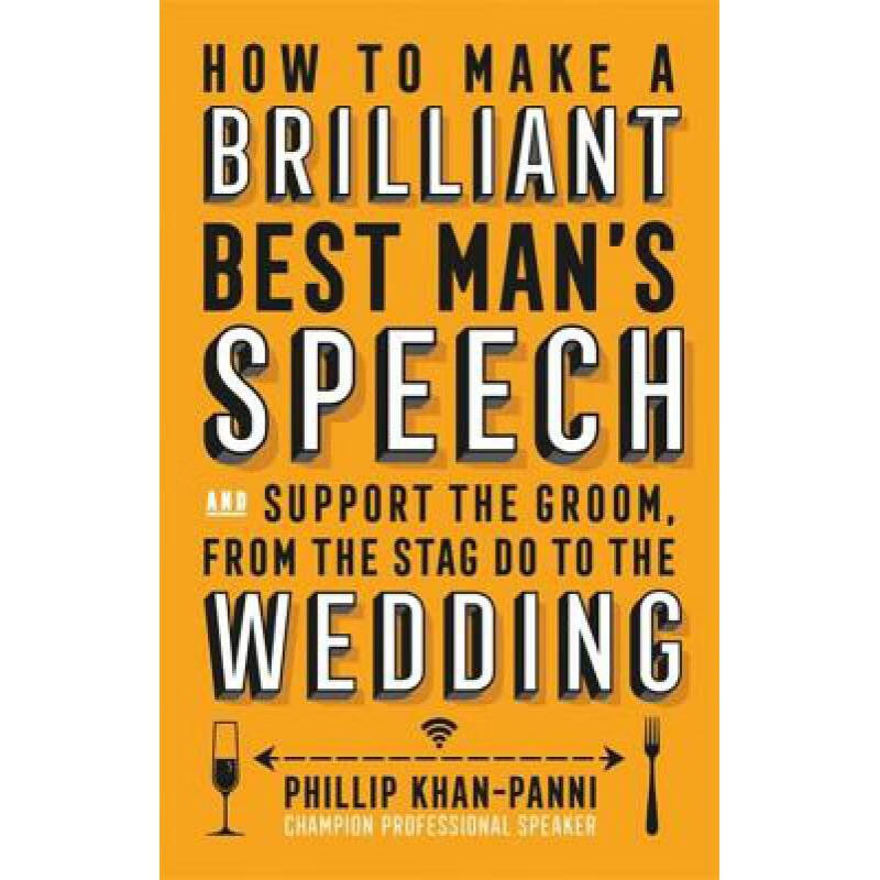 【预订3周达】how to make a brilliant best mans speech : and