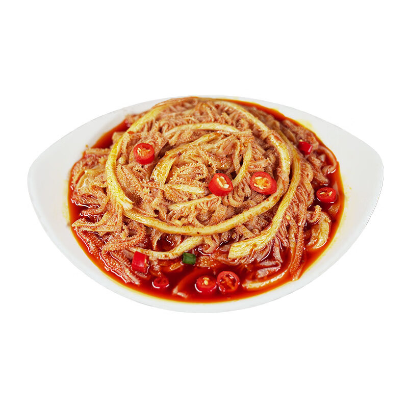 毛肚川香红油香辣零食开袋即食脆爽凉拌牛百叶 川香红油味毛肚(1000g)