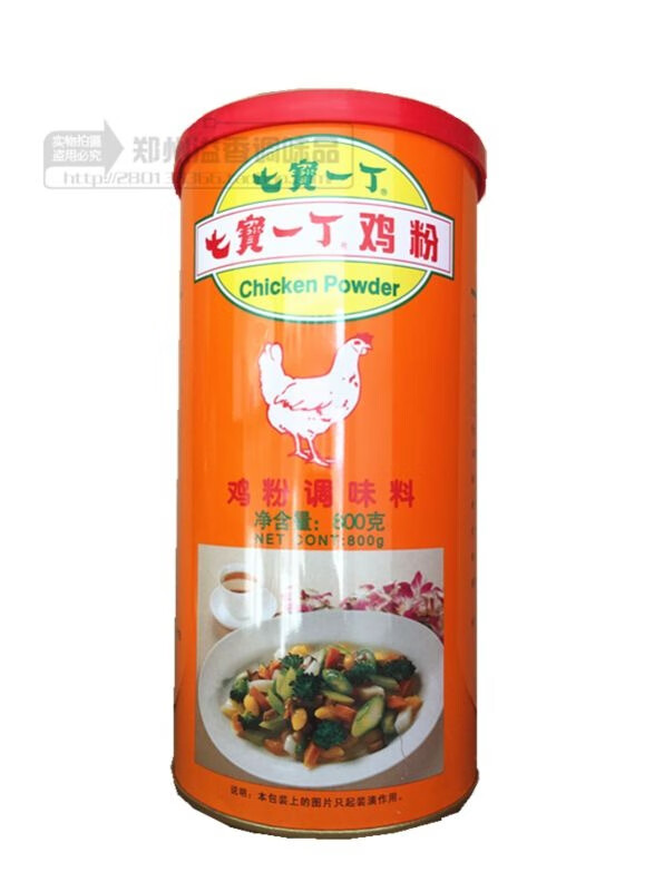 隽颜堂2罐装七宝一丁鸡粉800克上汤米线炒菜煲汤砂锅海鲜粥鸡精味精