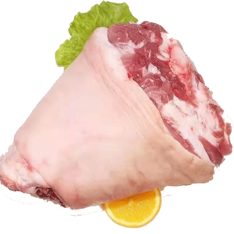 湘明有絮东北农家散养土猪新鲜猪肉带皮猪前肘子生蹄髈腿整个生鲜 2斤