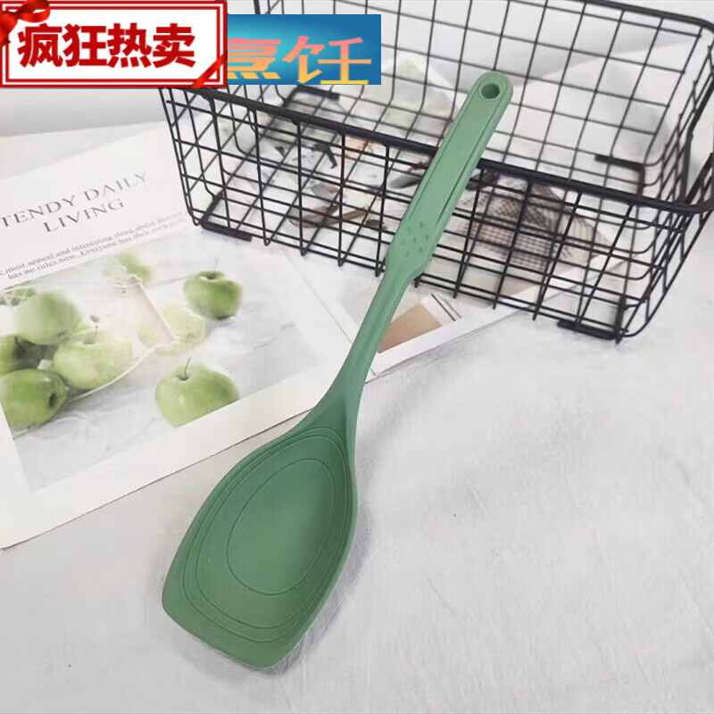 软硅胶炒菜铲家用辅食铲厨房不粘锅专用铲子多用途小号锅铲耐高温