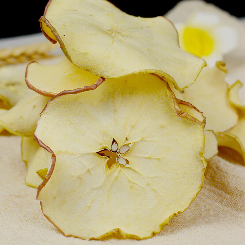 虎钢馋苹果干100克新鲜苹果片干不添加 泡水搭香橙柠檬红心火龙果 100