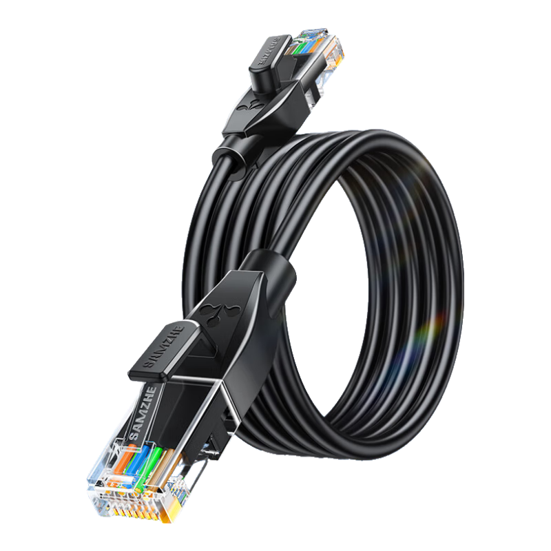 ɽ��(SAMZHE)��������������8�� CAT6A���ٳ�Ʒ���� ���õ������������������ 8о2.5g������ D6A080