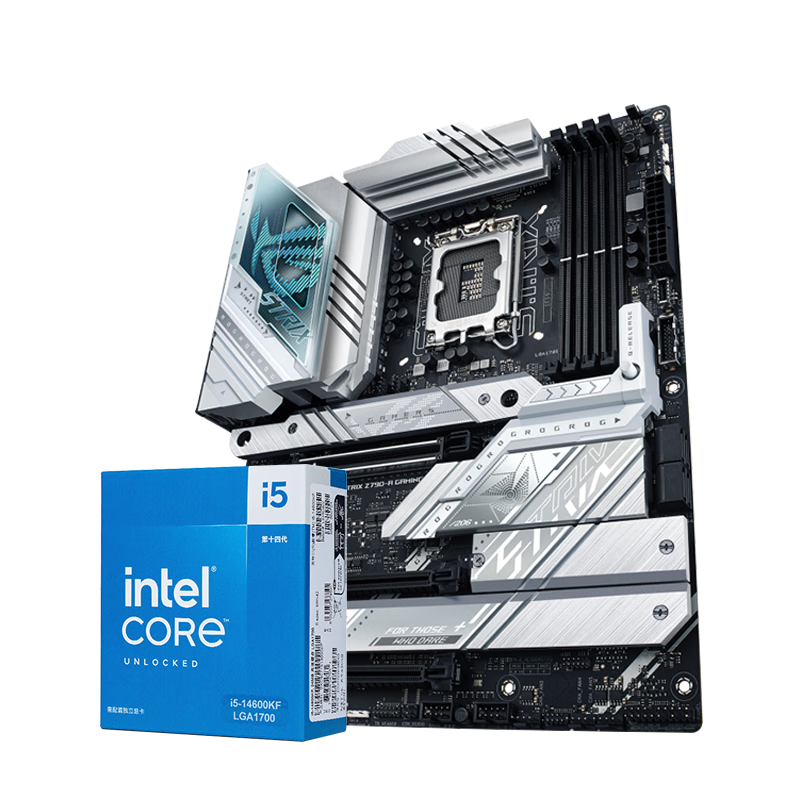 ˶CPUװ B760  Intel i5 12490F 14600kf 13600kfuװ ˶ ROG Z790-A WIFI D4ѩ Intelװ I5 14600KFʵ13085Ԫ,ۺ2617/