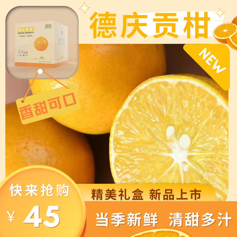 东璞璞柑5斤装精美礼盒新鲜现摘出口品质德庆翡翠绿送礼必备应季水果