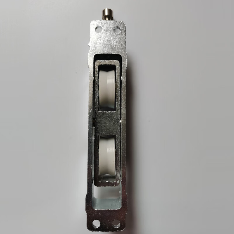 澳颜莱铝合金推拉门v型地滑轮锌合金压铸滚轮玻璃老款阳台推拉移门