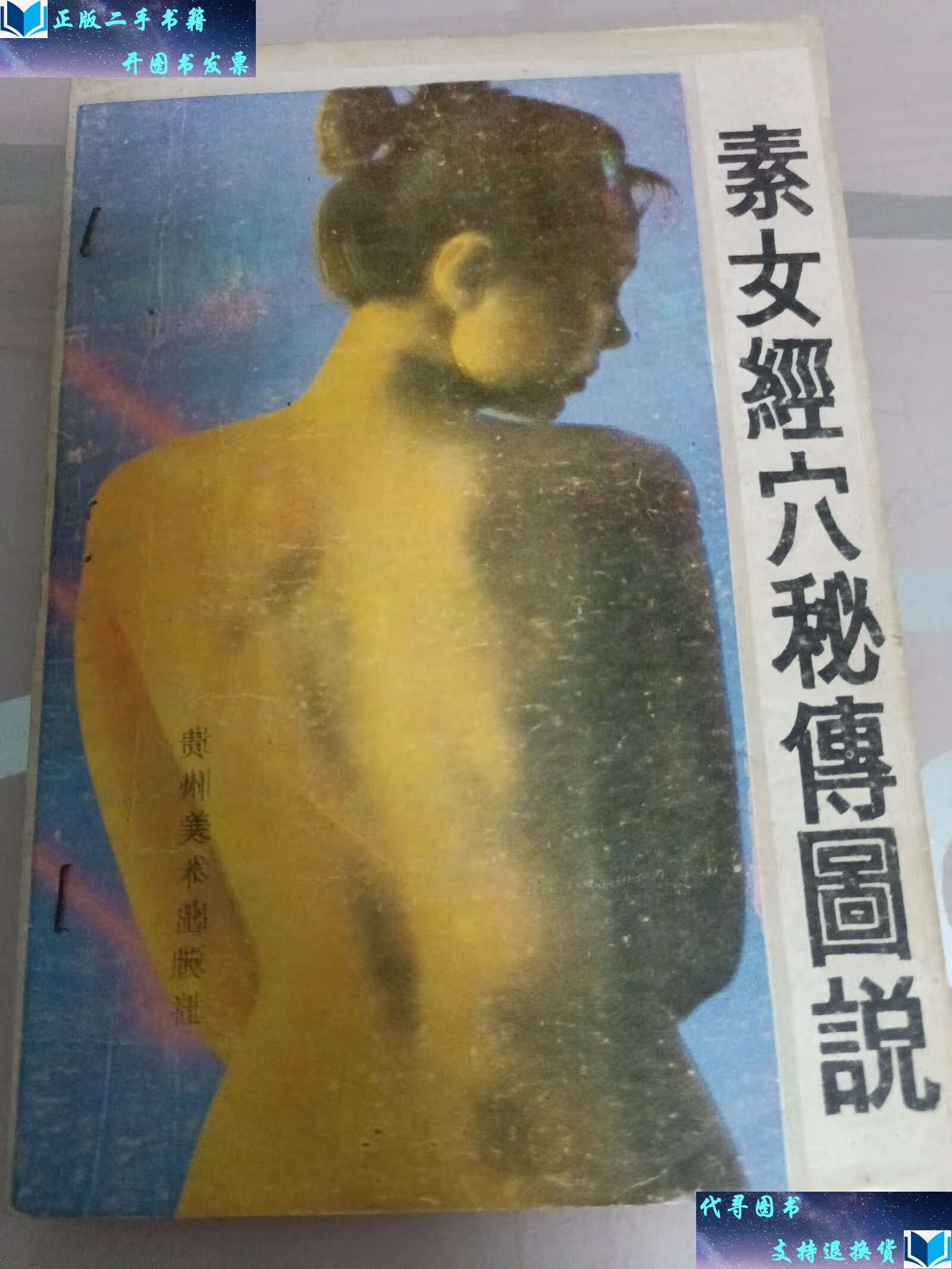 【二手9成新】素女经穴秘传图说 /不详 贵州美术