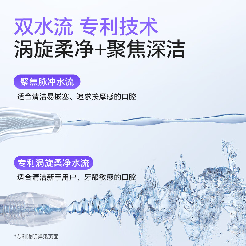 倍至（bixdo）冲牙器 电动P30洗牙器 手持式专业水牙线家用小旋风正畸专用牙齿清洁洗牙舌苔神器 送男女朋友礼物