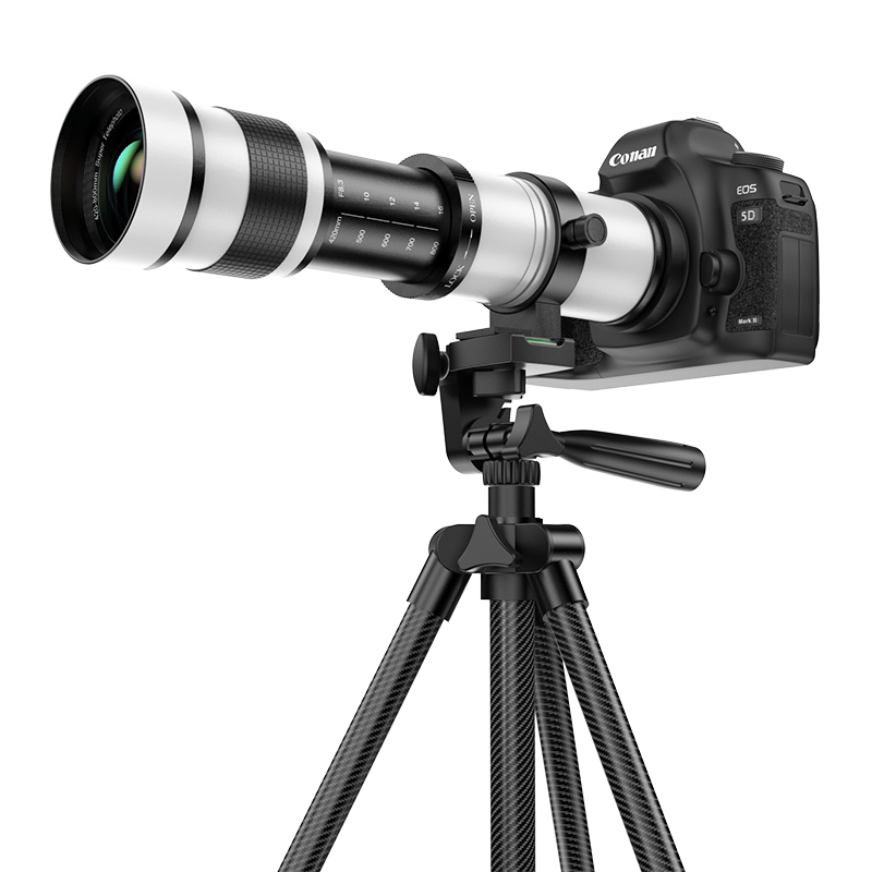 PICKOGEN��������ͷ420-800mmԶ��佹�������ȫ����΢���ֶ�������������������Զ�� �῵F����+��ɫ���� ��׼