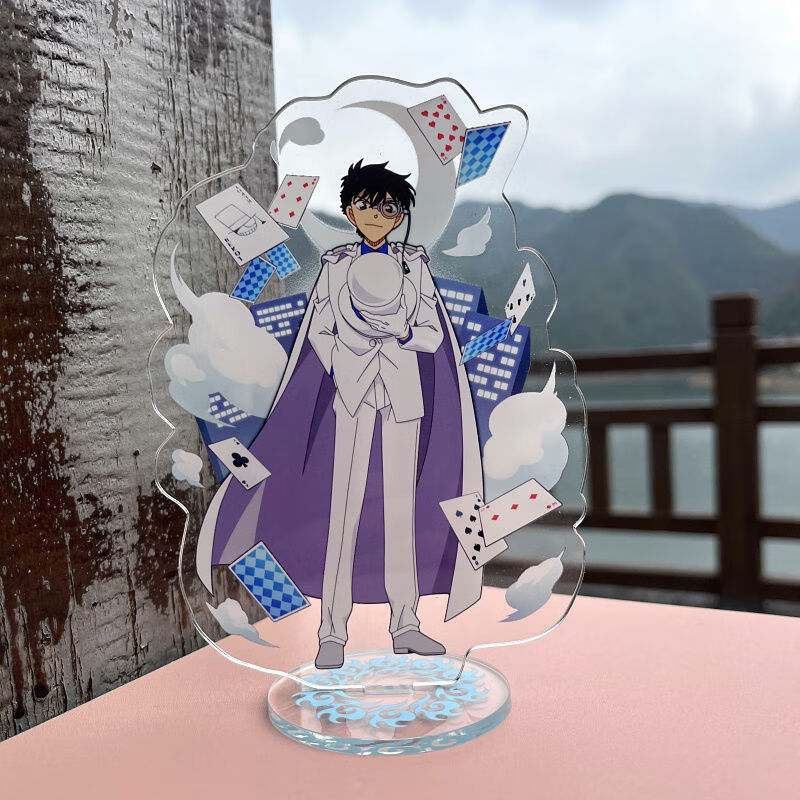 新一小兰名侦探柯南周边立牌情侣款亚克力摆件摆台 7基德