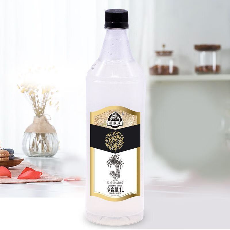 食芳溢蓓朵芬原味香草黑糖焦糖蓝柑啤酒糖浆1l德馨气泡蓝色星空饮料