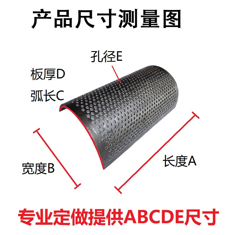 圣洛克配件玉米粉碎机大型筛片 塑料粉碎机筛网加厚碎料机网筛打料机
