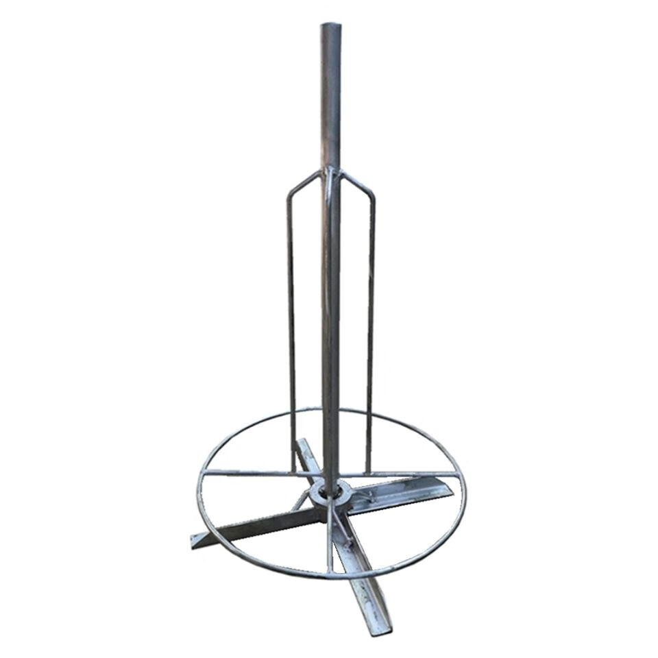 仁聚益电工放线器放线架穿线专用工具架子架0-16平方可用 银色 0-16