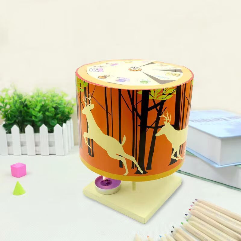 立减】走马灯材料包科学科技小制作小发明diy手工自制旋转 走马灯材料