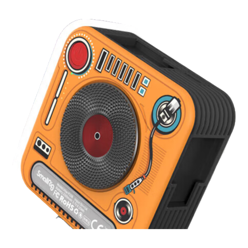 斯莫格（SmallRig）圈圈燈 RGB手機(jī)補(bǔ)光燈 全彩LED便攜口袋燈 直播雙色溫留聲機(jī)版豆腐燈 微單相機(jī)人像特效燈禮物4276