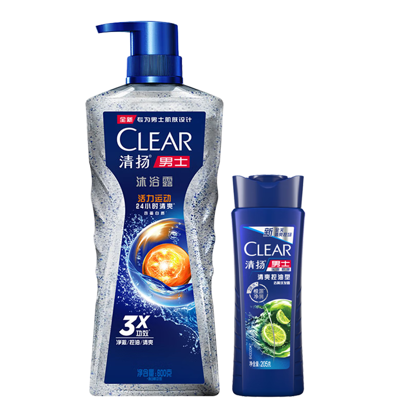 CLEARʿϴװԡ¶600g+ˬϴˮ205gʵ48.51Ԫ
