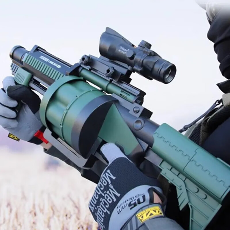 昇耀惟新儿童玩具枪连发m32榴弹可发射软弹rpg火箭炮筒男孩吃鸡装备