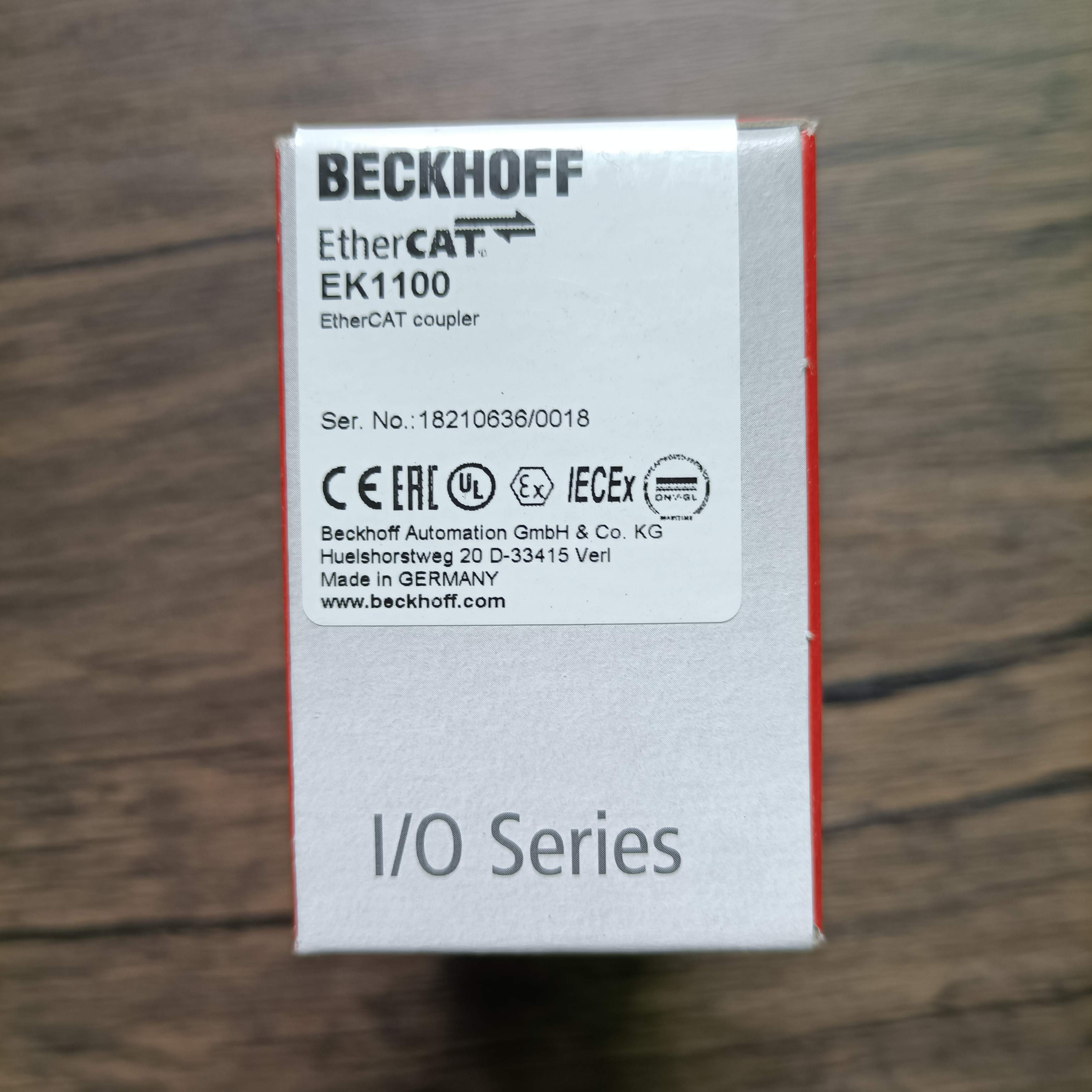 勋狸粑   倍福 ek1100 ethercat藕合器