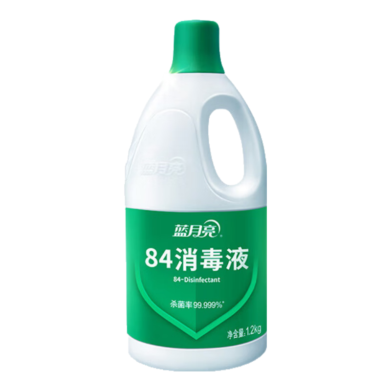 蓝月亮 84消毒液1.2kg/瓶 杀菌率99.99% 消毒水 白色衣物家居消毒