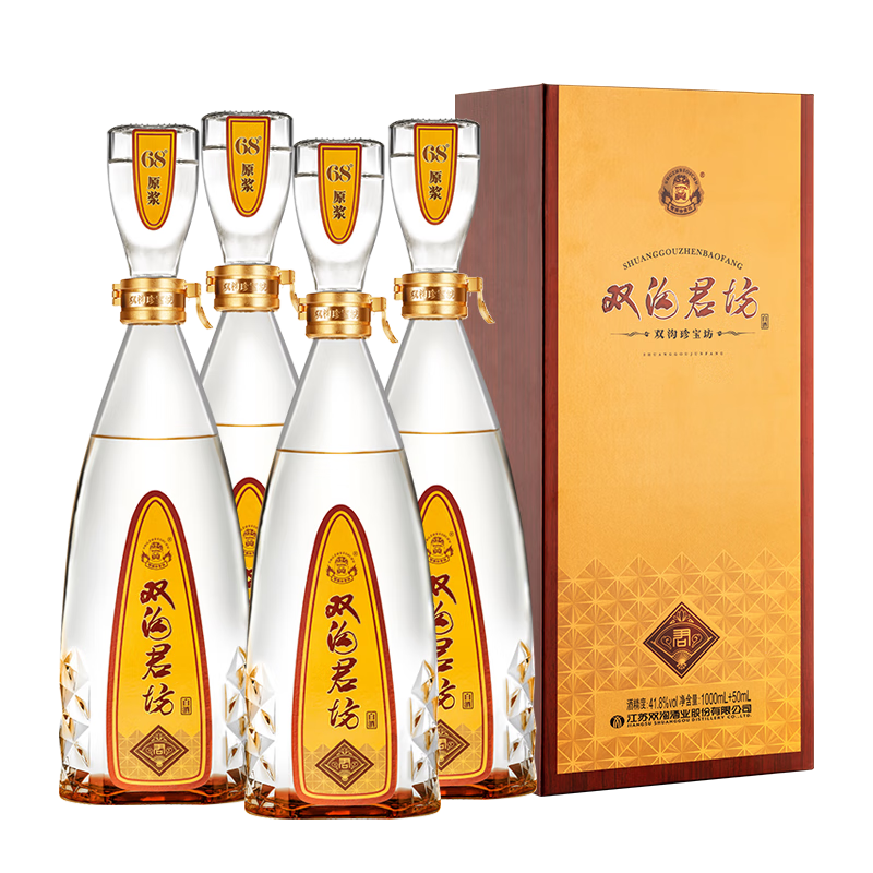 shuanggou/˫ 䱦 41.8 ׾ 1050mlŨ 4ƿʵ609Ԫ