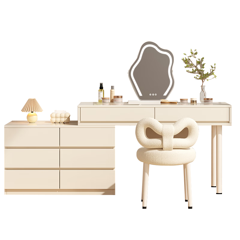 ����ʵľ��ױ̨��ͷ��ױ������һ�����������С�������ͷ绯ױ̨���� ������߹�+�ƶ侵��120cm�� ��15mmʵľ��о��������װ 448Ԫ