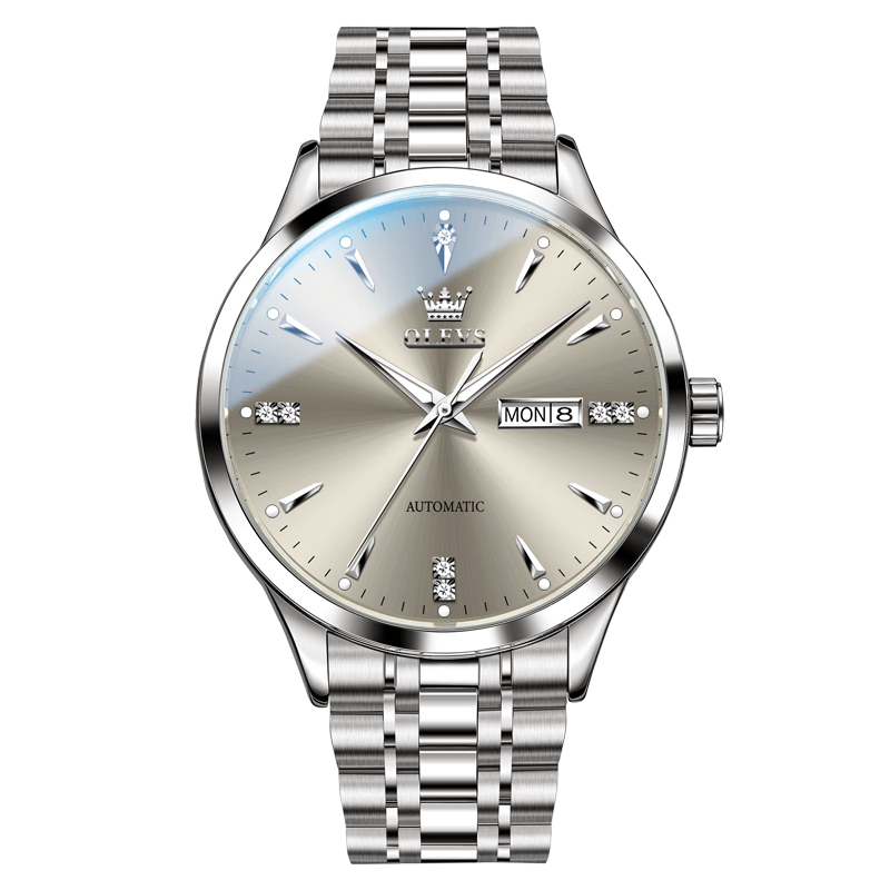 ŷ��ʱ��OLEVS����ʿ��֤Ʒ���ֱ��л�е��ȫ�Զ���ʿ�ֱ�ҹ���ˮ�б����˽����� ���Ҹִ�/����ͬ��/���ƿ���