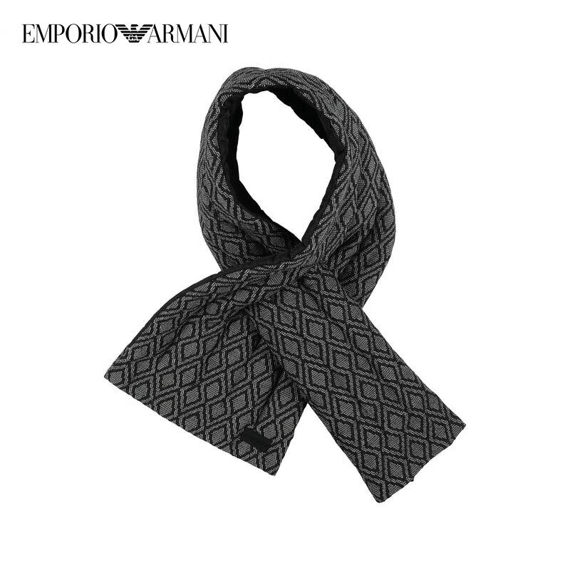 ������¡������ᣨEmporio Armani�� ��ʿFOULARDSΧ�� Black one size