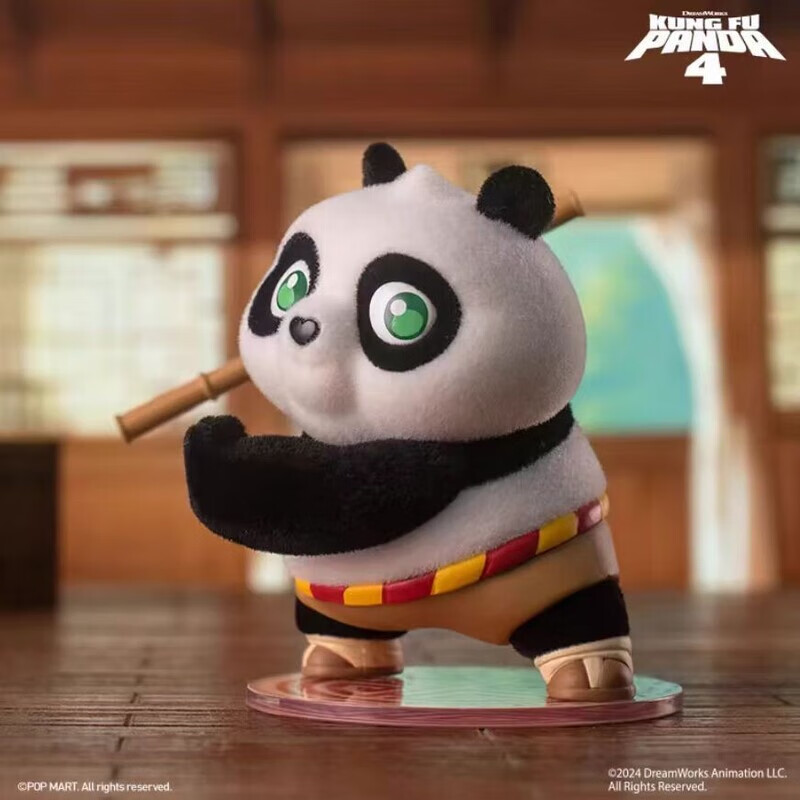 薇欧漫功夫熊猫4盲盒 系列手办潮流时尚玩具礼物 拆盒确认款 并肩作战
