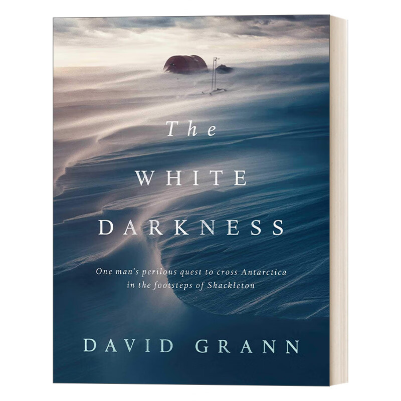 进口原版 white darkness 白夜孤旅 南极洲探险之旅 纪实录 精装 英文