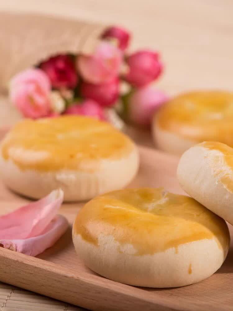 xywlkj牡丹花饼鲜花饼 饼 河南牡丹饼 洛阳特产全福鲜花饼 鲜花饼320g