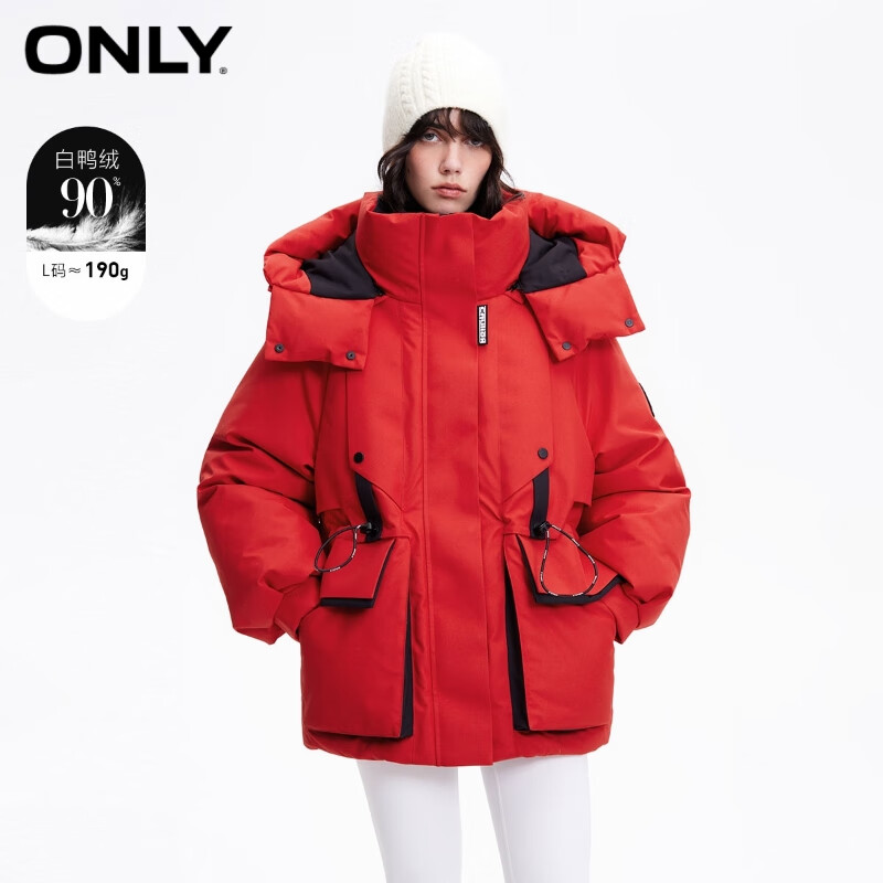 保暖大绒朵gap女装冬马卡龙立领羽绒884536短款外套