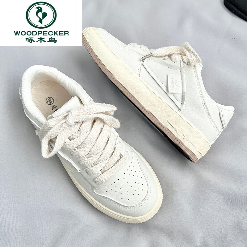 啄木鸟鞋子男款男士休闲鞋潮流百搭男生设计感小众运动板鞋网红男鞋