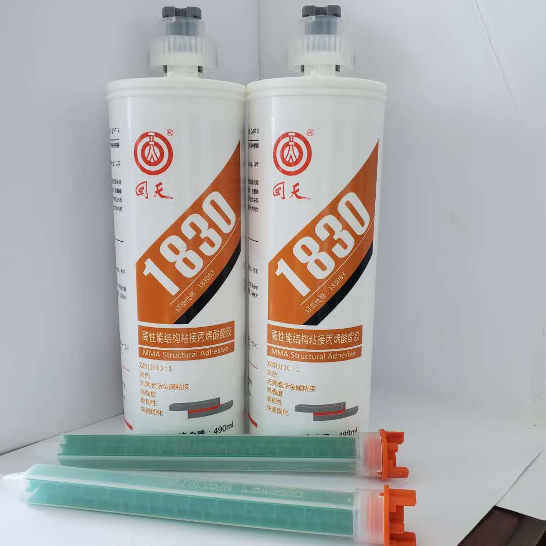 回天1830cf高性能丙烯酸胶水 10:1 耐温180℃高温 可过电泳与胶枪