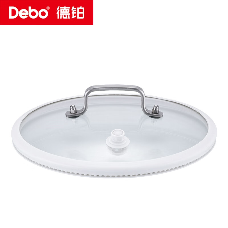 Debo德铂不锈钢微压汤锅24cm一锅多用燃气灶电磁炉通用 不锈钢色 24cm