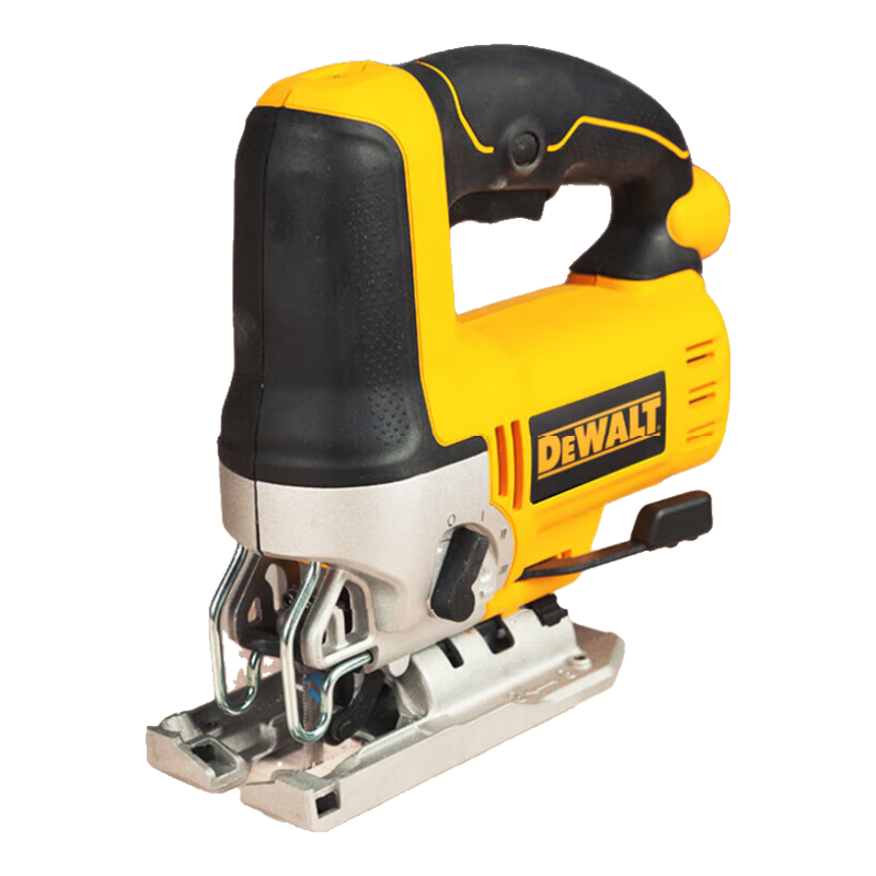 得偉（DEWALT）曲線鋸DWE349-A9 D手柄木工電鋸金屬木材拉花鋸切割機(jī)斜切650W DWE349-A9