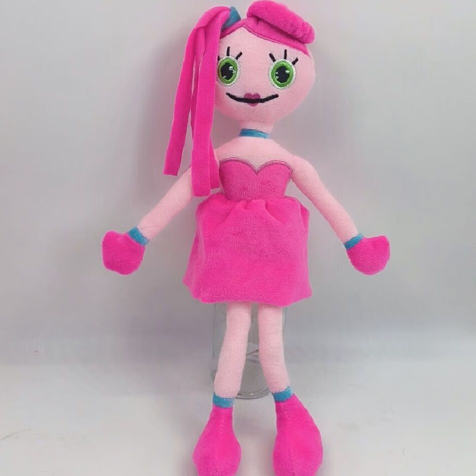 大号长腿妈妈大蓝猫波比的玩闹时间系列毛绒玩具 妈妈裙子款40·厘米