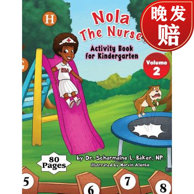【4周达】nola the nurse(r) activity book for kindergarten vol 2