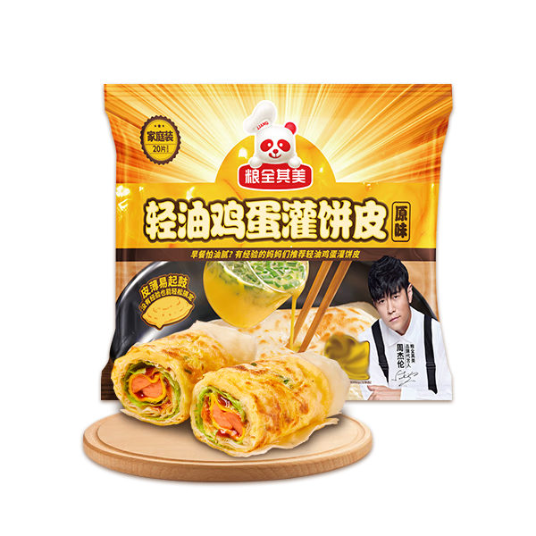 粮全其美鸡蛋灌饼面饼皮价格趋势|电商平台面点历史价格查询