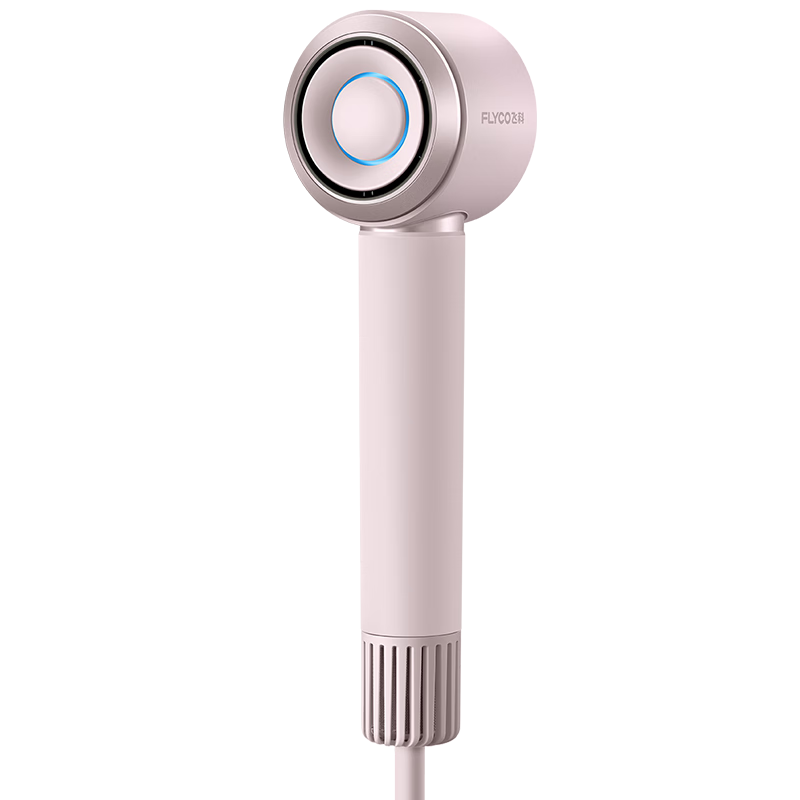 飞科（FLYCO）高速吹风机送女生表白礼物出行必备便携速干降噪负离子护发吹风筒FH6371钻石粉配挂架