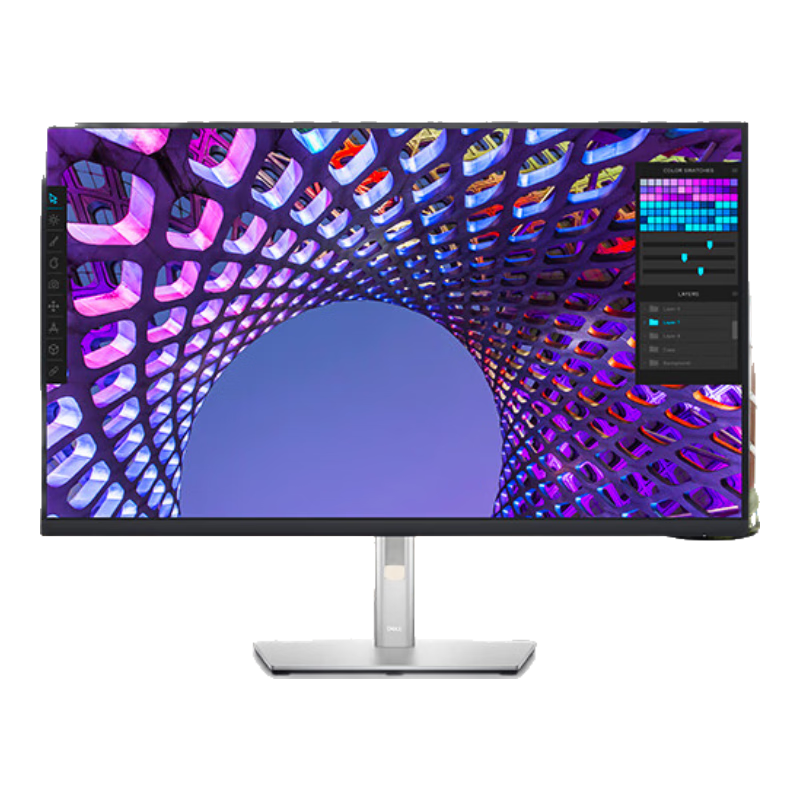 戴尔（DELL）31.5英寸 4K显示器 IPS Type-C 90W反向充电 硬件级防蓝光 旋转升降支架 电脑显示器 P3223QE