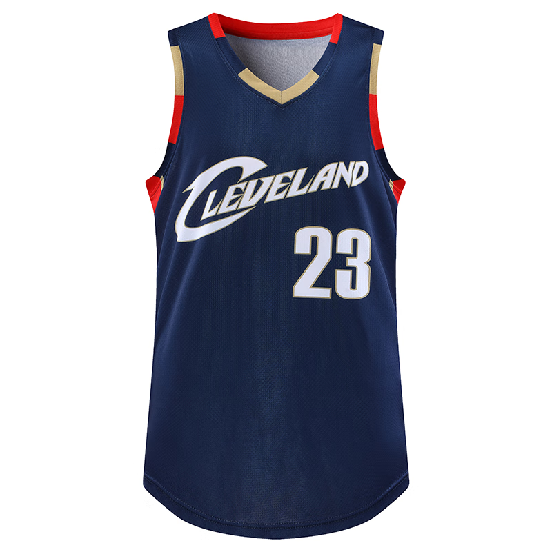 mostvevy腾迅体育官方詹姆斯23号球衣复古克利夫兰骑士队球裤篮球服