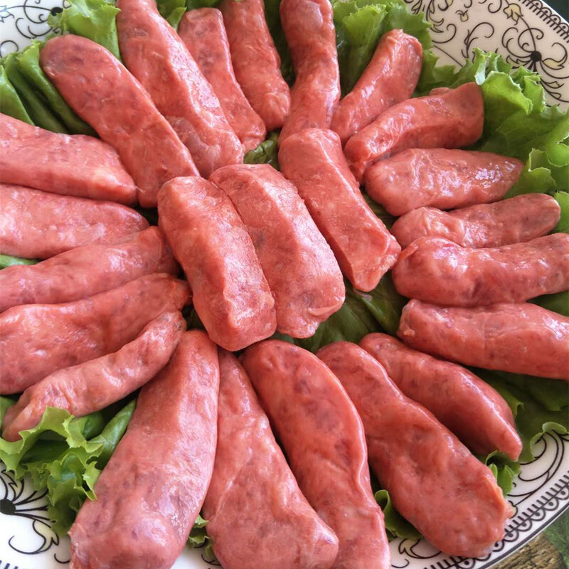 虎钢馋烤肉店韩式风味肠韩式风干肠200g*2韩式烤肠韩国烤肉店用肠