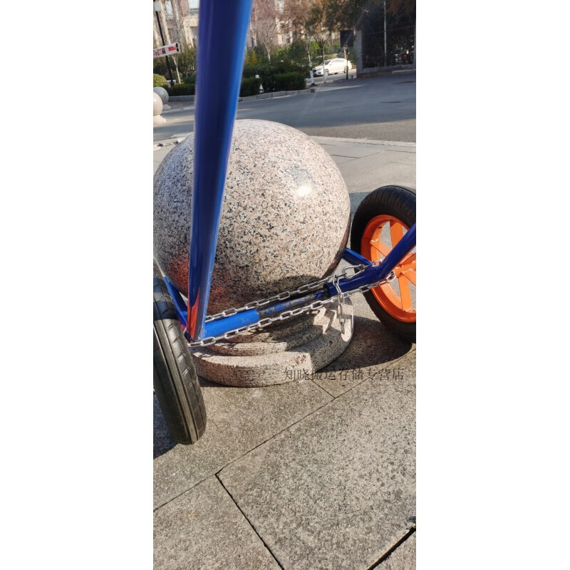 路障石球搬运车石墩子推车石球手推车石球移动车石球搬运车推车工业品
