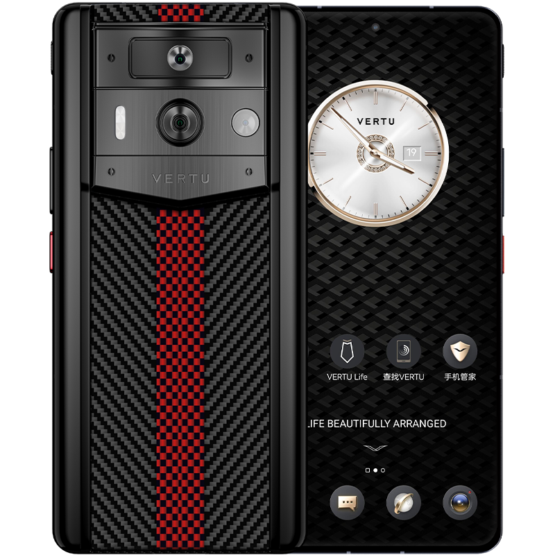 VERTU【咨詢(xún)享大額補貼】威圖緯圖官方奢品手機META全面屏AI智能體手機新機上市5g高端加密商務(wù)手機 朱雀焰碳纖【免費升1TB  七倉發(fā)貨】 12GB+1TB