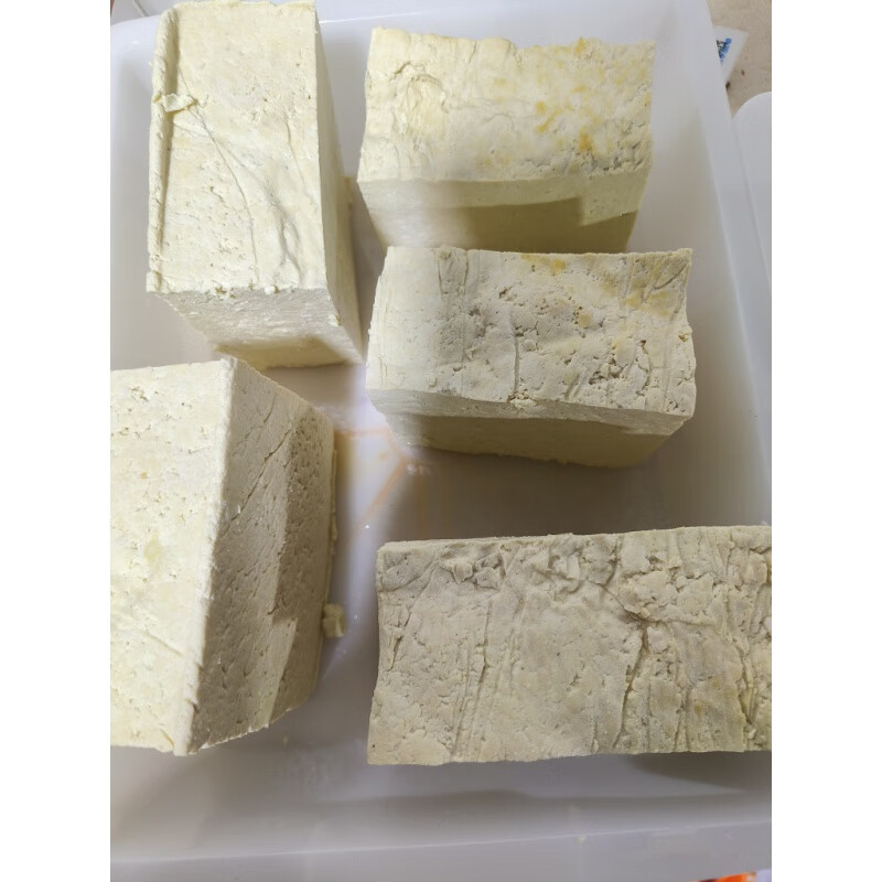 轻即贵州特产农家纯手工现磨卤水大豆腐黔川老豆腐新鲜水豆腐真空