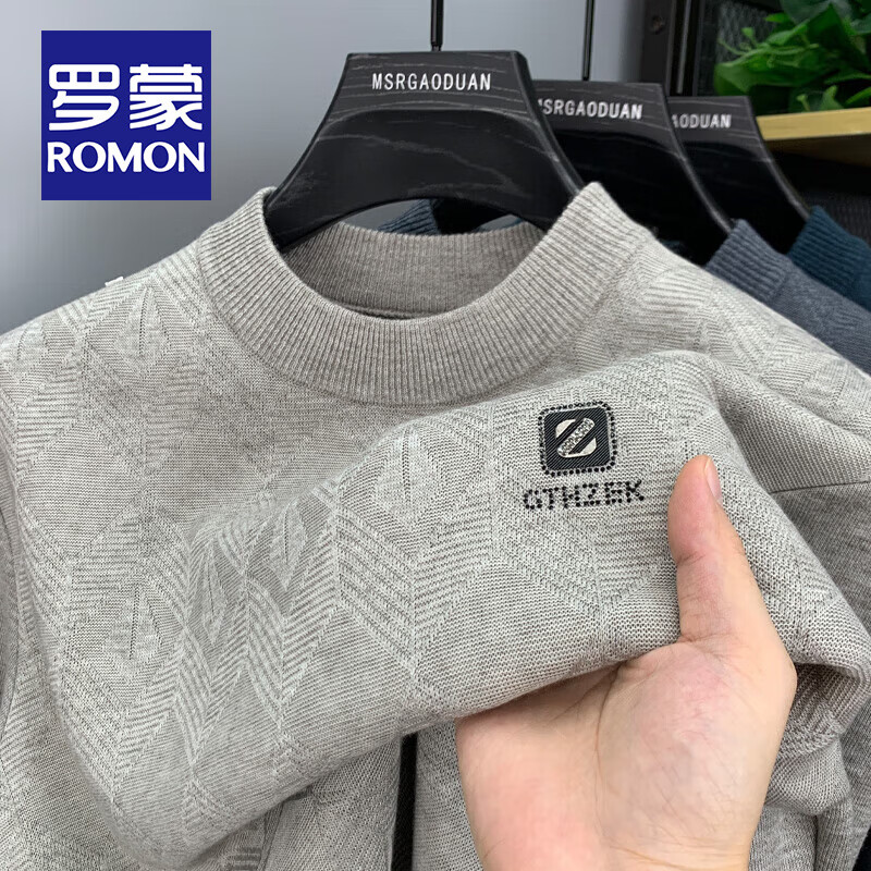 ���ڲ��������ɣ�ROMON���ﶬ��Բ��ë����ʿ���޼Ӻ�һ������ͷ��ů���ڴ�����֯����װ ������װ��ǳ��ɫ 170/L ������120-135� 138.99Ԫ