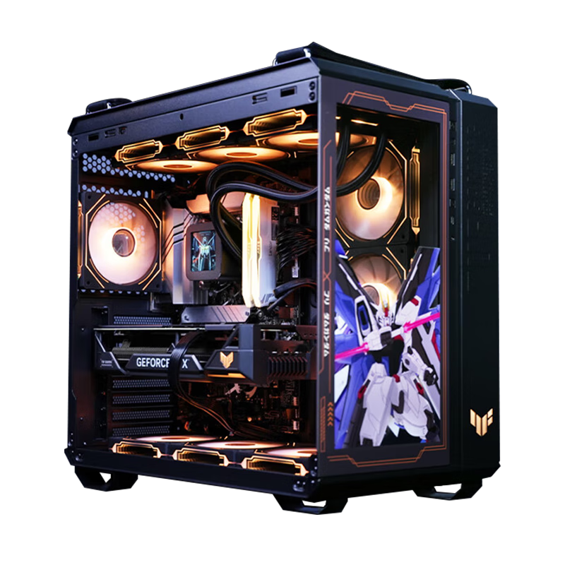 ˶ROGȫͰAMD R7 9800X3D/5080/5090D/5070 Ti߶˵羺Ϸ̨ʽֱDIYװ :9800X3DԿ