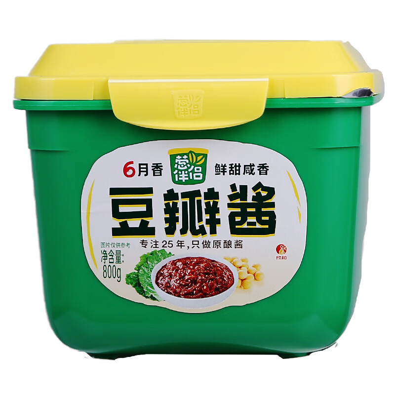 hywlkj欣和调味酱六月香葱伴侣  黄豆酱拌面酱葱蘸酱 6月香豆瓣酱800g