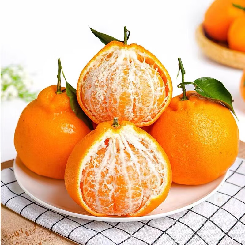 松林美果现摘现发当季正宗四川春见耙耙柑带箱5-6斤大果新鲜水果整箱