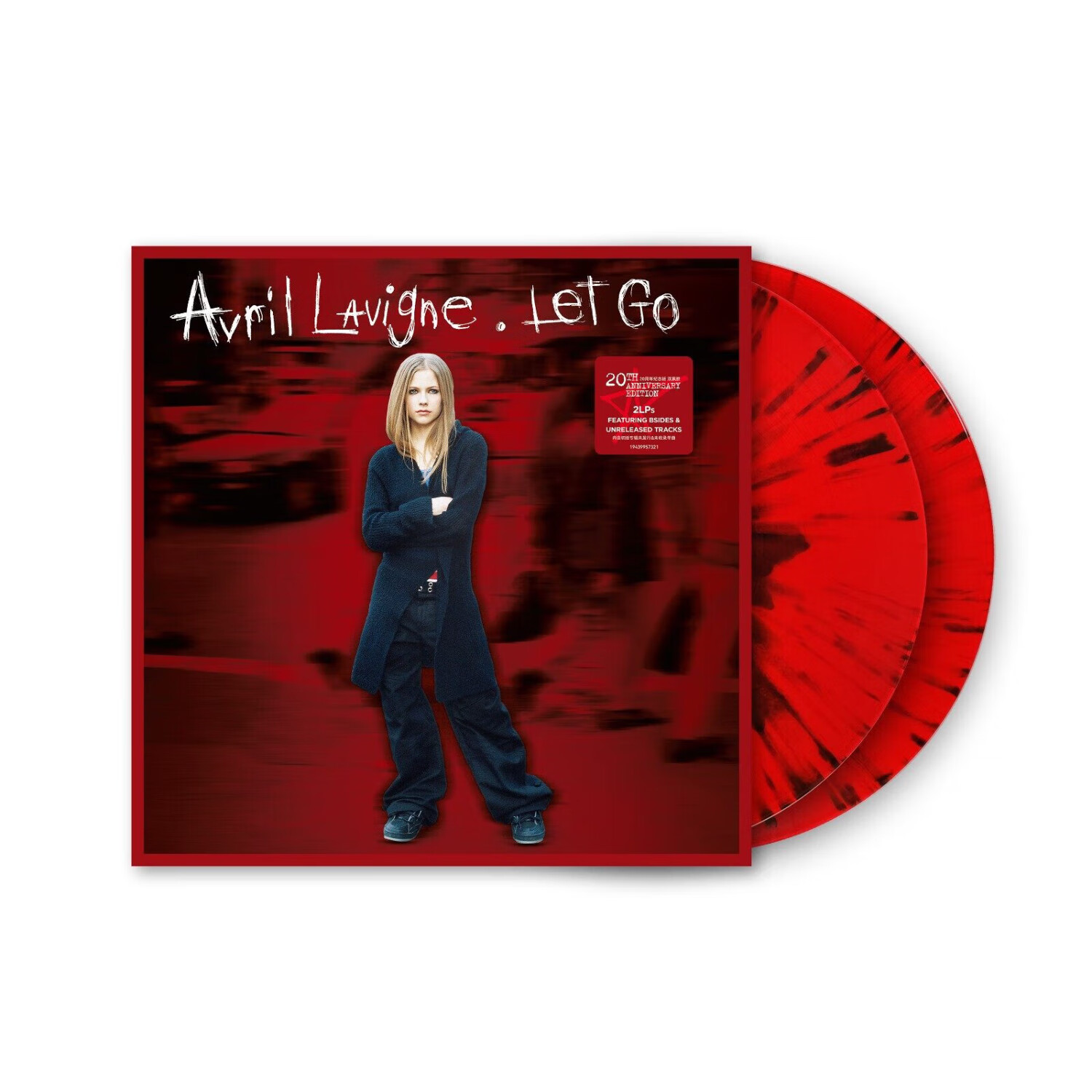 正版 avril 艾薇儿新专辑 let go 展翅高飞 20周年纪念版 2lp黑胶唱片
